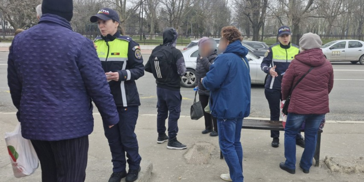 Înșelăciunile prin metoda „Accidentul” și fraudele AI. Polițiștii din Constanța îi învață pe seniori cum să nu cadă în plasă