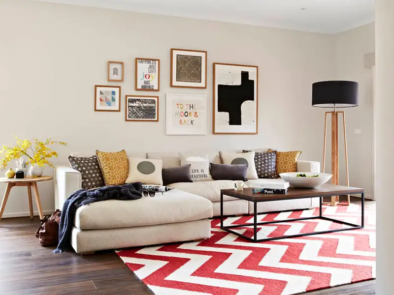 Livingul o amenajare ca o carte de vizita