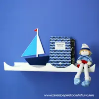 Cuiere si rafturi fanteziste pentru peretii tai