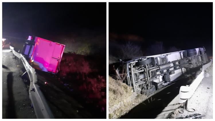 Accident rutier, luni seara, în localitatea Izvoru Crișului