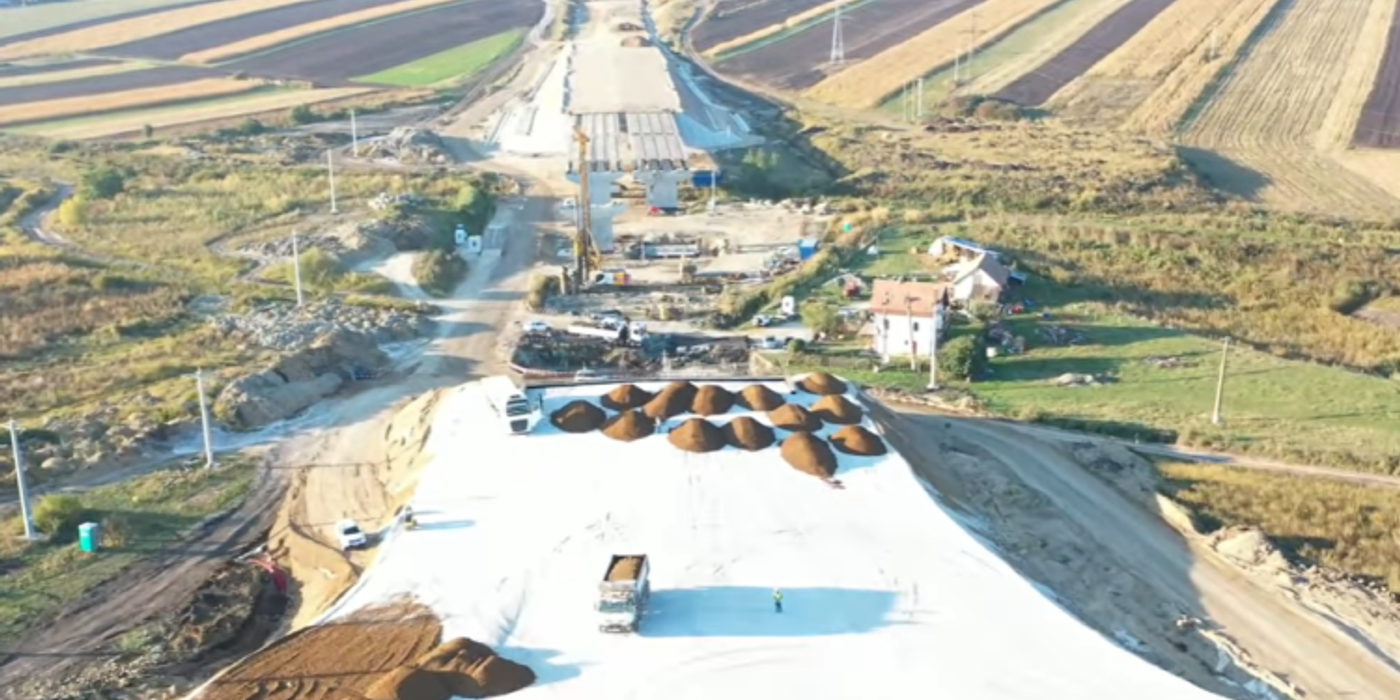 Care este situația pe șantierul Drumului Expres de la Tureni