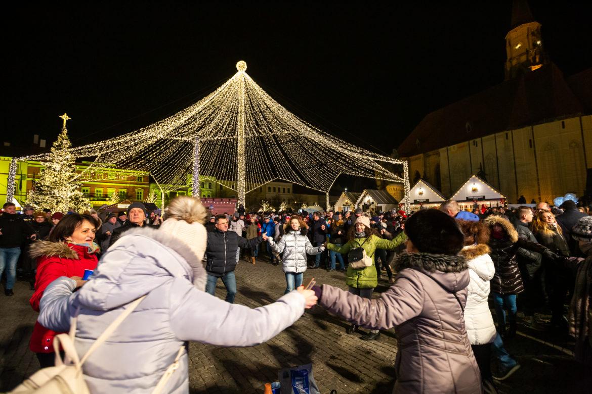 Târgul de Crăciun din Cluj-Napoca, o atracție pentru turiștii străini