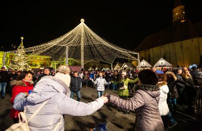 Târgul de Crăciun din Cluj-Napoca, o atracție pentru turiștii străini