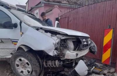 Accident, joi seară, pe un drum din localitatea clujeană Viișoara