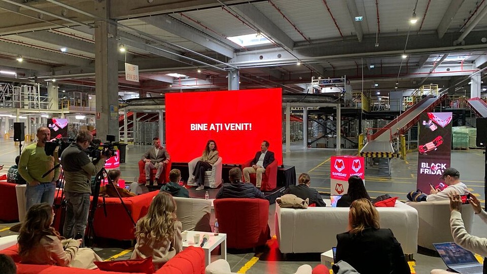 Black Friday 2025: Sameday investește 80 de milioane de euro și ajunge la o capacitate de 1 milion de colete pe zi