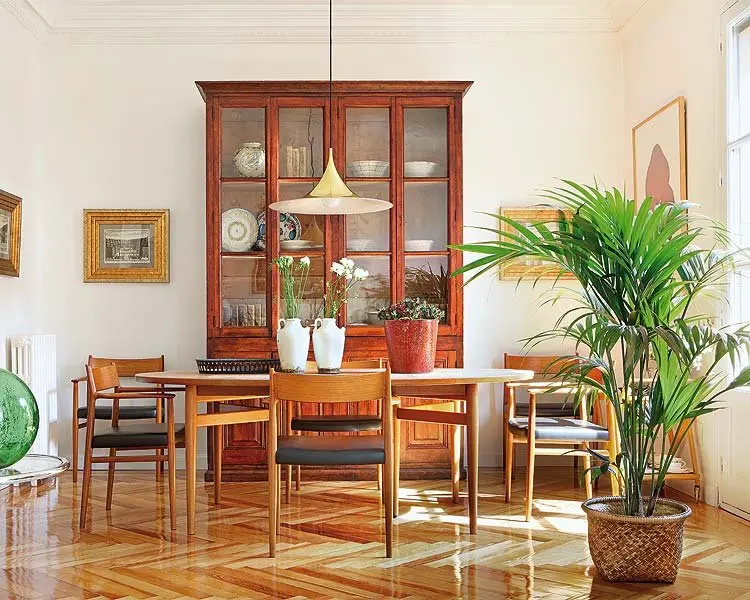 Mix de vechi si nou intr-o amenajare de apartament