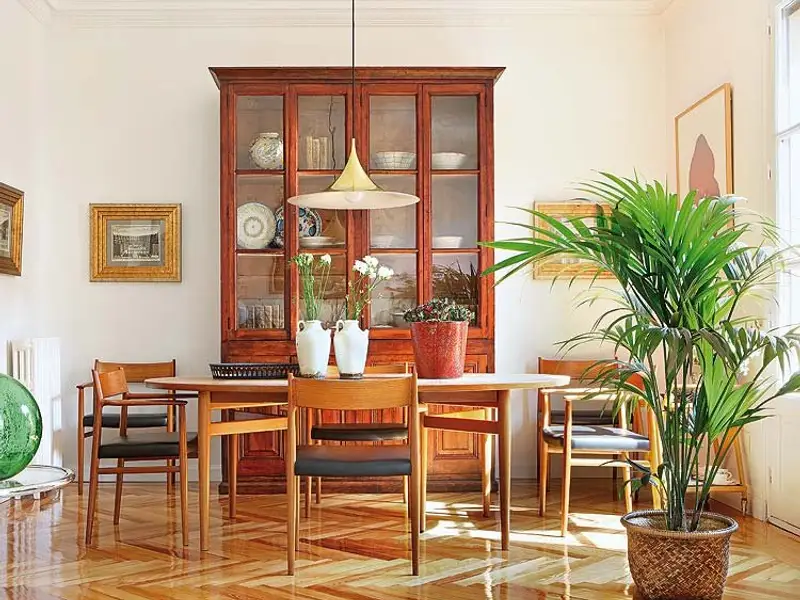 Mix de vechi si nou intr-o amenajare de apartament