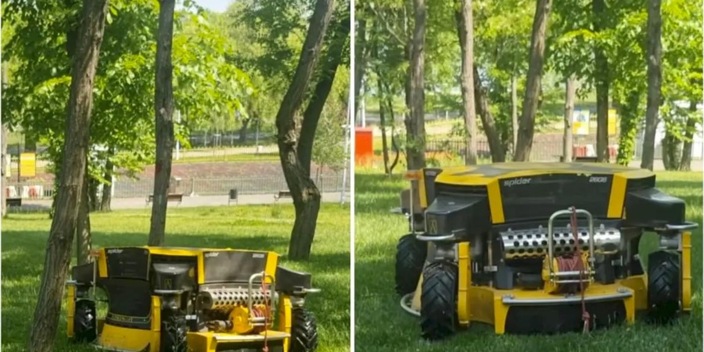 În parcurile din Sectorul 2, iarba va fi tunsă cu ajutorul unui roboțel simpatic. Se caută nume pentru el