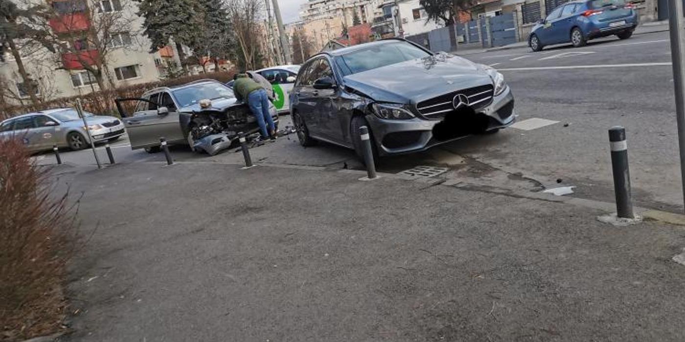 Un accident rutier a avut loc în această dimineață în Cluj-Napoca