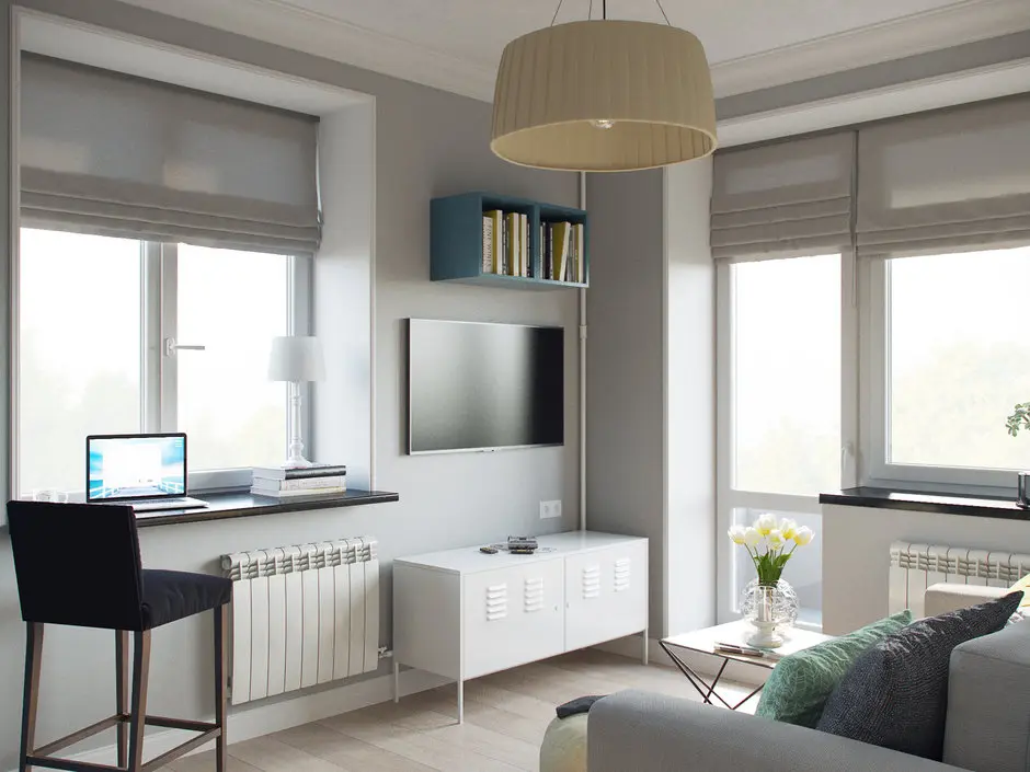 Cum sa te descurci cu amenajarea unui apartament de 28 mp