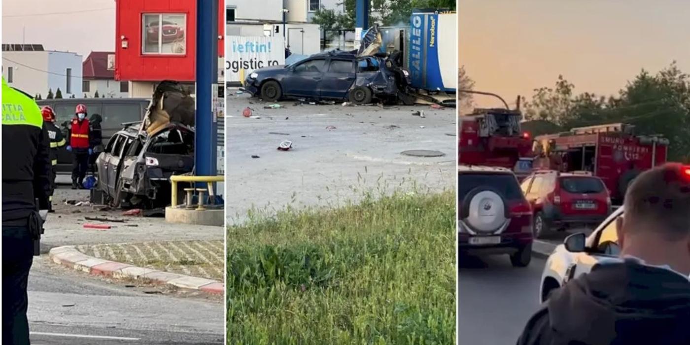 Ieri dimineața, s-a produs o explozie la o stație de alimentare cu CNG din Pantelimon