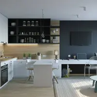 Amenajare de garsoniera sau cum sa imbini armonios functiunile spatiului