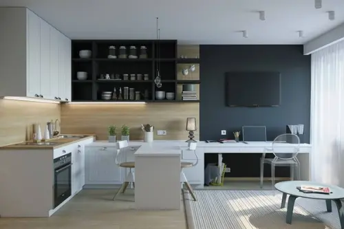 Amenajare de garsoniera sau cum sa imbini armonios functiunile spatiului