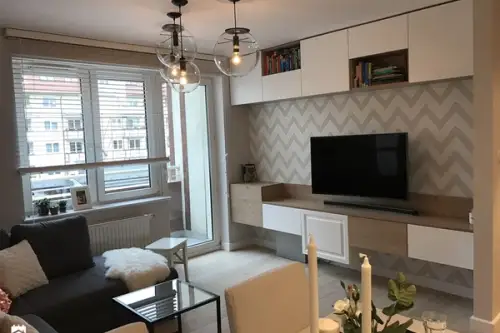 Reamenajarea moderna a unui apartament de 44 metri patrati