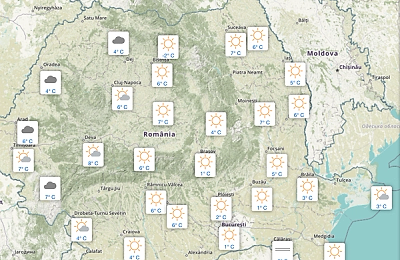 Actualizare METEO: Vremea continuă să fie geroasă în București