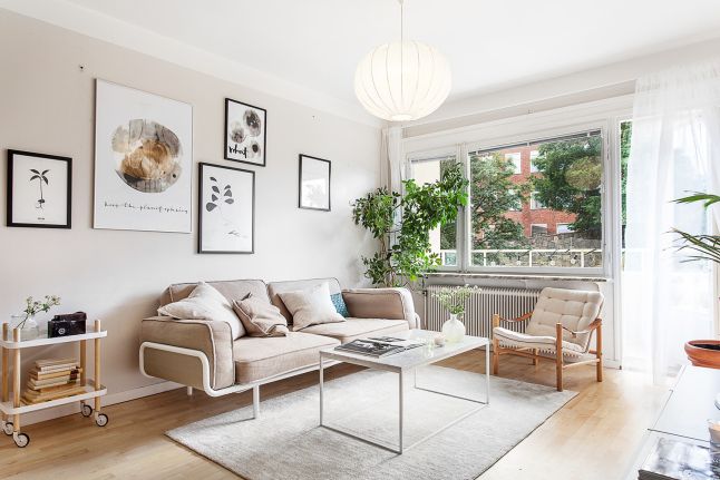 Amenajare in 56 mp – cromatica subtila si minimalism cu influente nordice