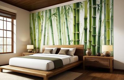 Decorațiuni din bambus în dormitor: o oază de liniște și armonie