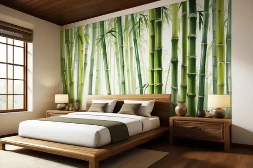Decorațiuni din bambus în dormitor: o oază de liniște și armonie