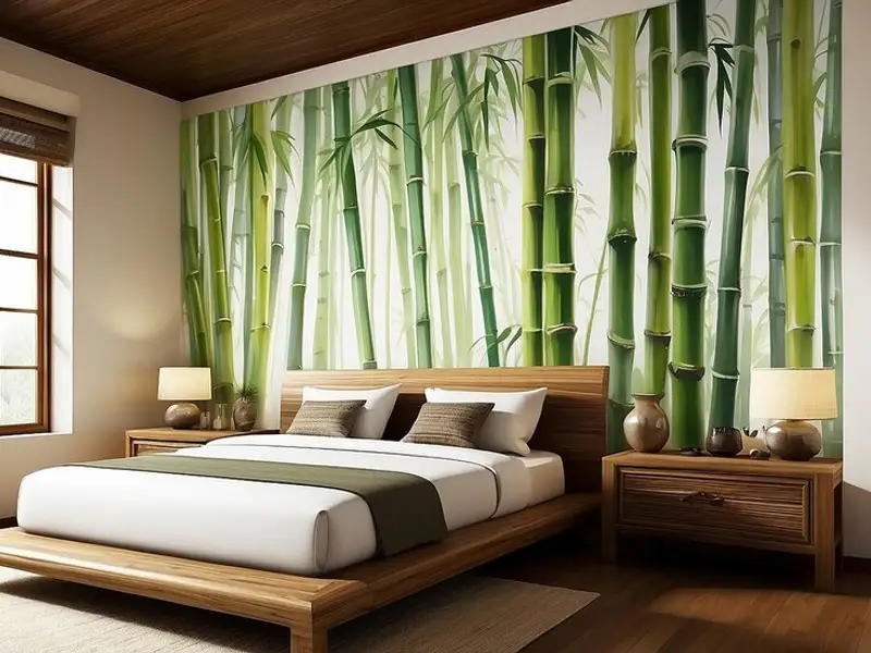 Decorațiuni din bambus în dormitor: o oază de liniște și armonie