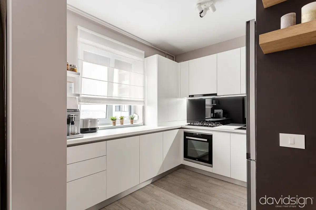 Tonuri neutre dar calduroase Amenajare apartament 2 camere