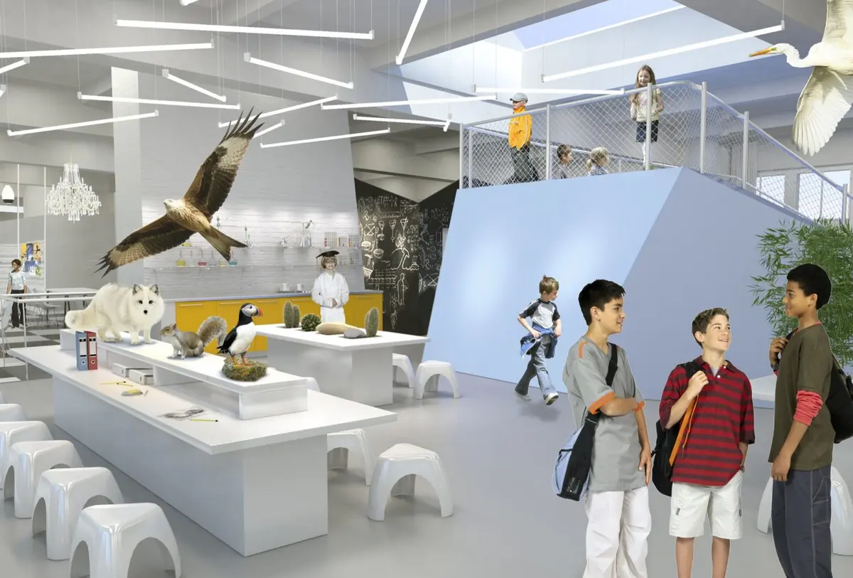 Exemplu de scoala la care viseaza fiecare copil