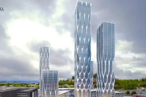 Cum vor arata cele mai inalte turnuri din Scandinavia?