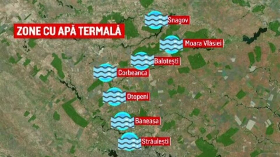 Bucureștiul ar putea folosi ”comoara” de ape termale pentru încălzirea centralizată
