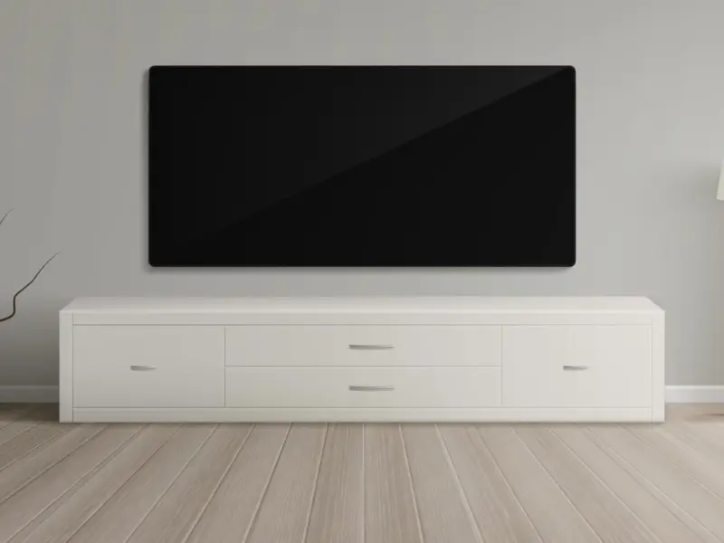 Comoda TV ca element central în designul livingului