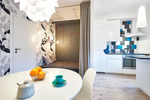 Spatiu functional amenajat in 23 mp