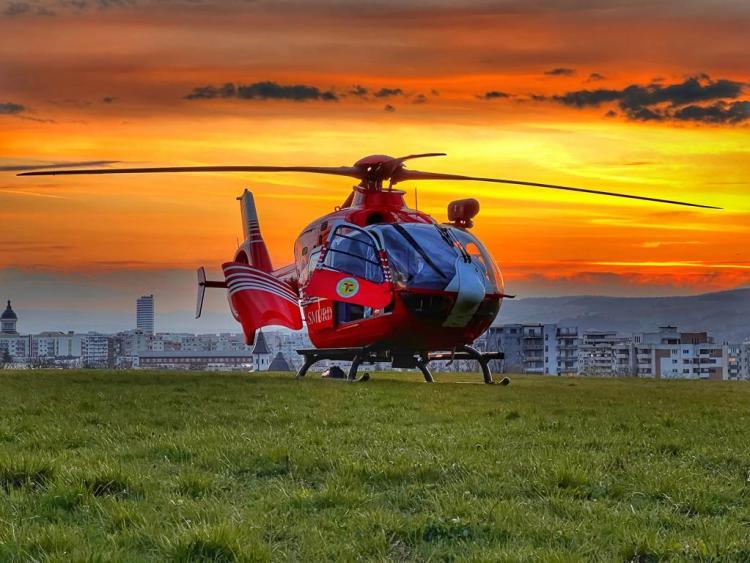 49 de misiuni de salvare, duse la bun sfârșit de piloții Unităţii Speciale de Aviaţie Cluj-Napoca