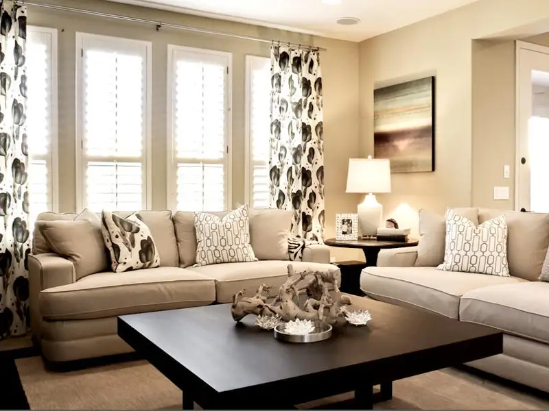 20 de idei pentru amenajarea unui living in culori neutre