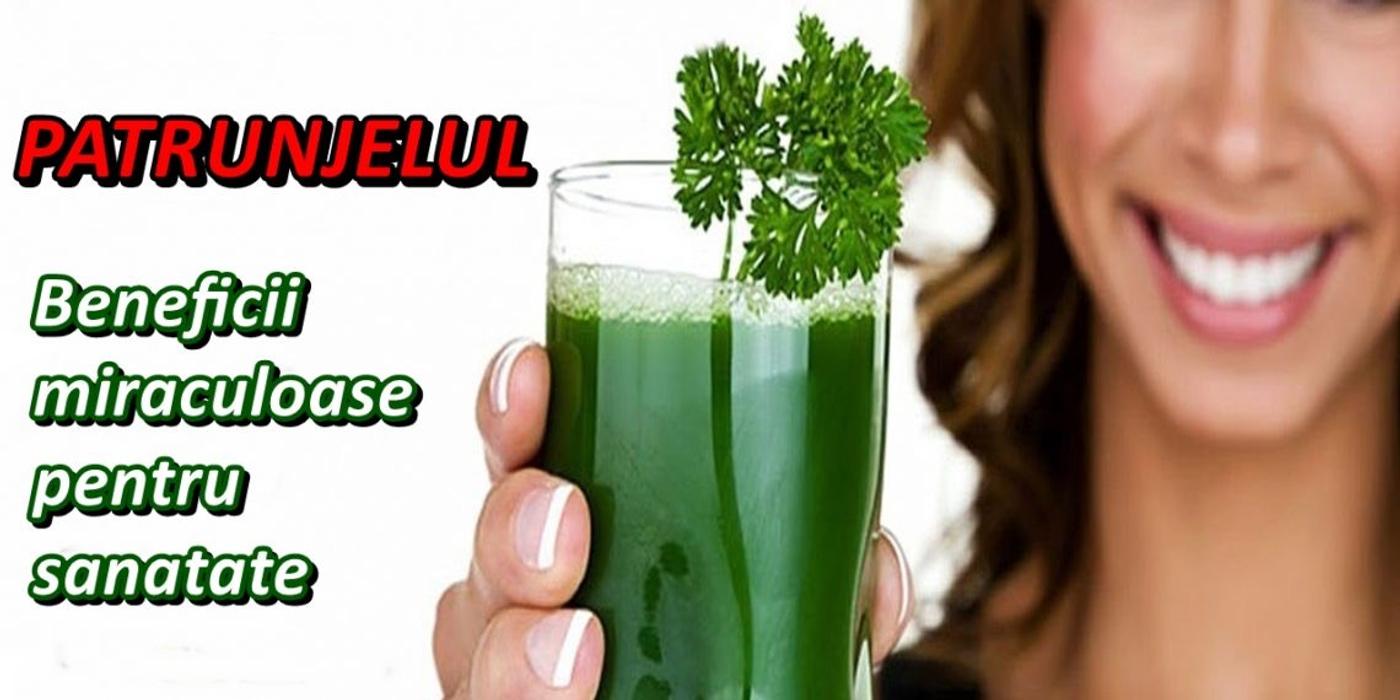 Pătrunjelul – Beneficii miraculoase pentru sănătate – Tratează cu succes mai bine de 70 de afecțiuni