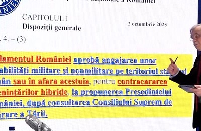 VIDEO | Prof. Valentin Stan susține, cu argumente, că noua lege a apărării naționale are rolul de a băga România, cu ușurință, în război și de a oferi pretextul NATO să intervină