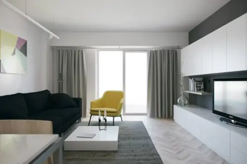 Apartament din Bucuresti confort si functionalitate in tonuri neutre