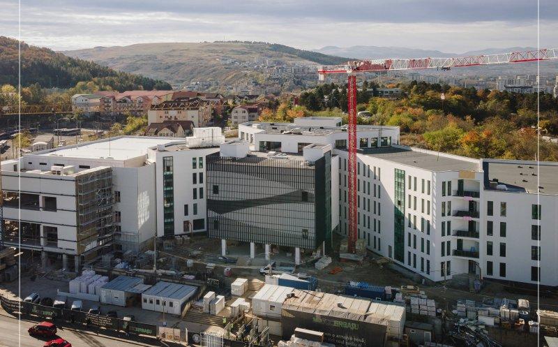 Lucrările la șantierul Academiei de Muzică din cartierul Mănăștur din Cluj-Napoca sunt aproape gata