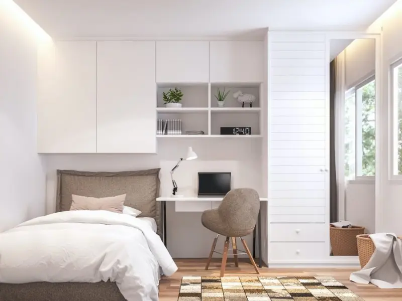 10 trucuri pentru a face dormitorul să pară mai mare