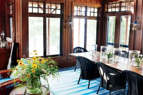 Sublimul refugiu rustic al lui Cindy Crawford