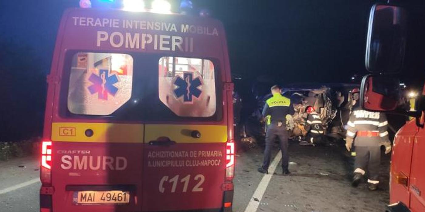 Accident grav, aseară, pe raza localității Șardu, din comuna Sânpaul