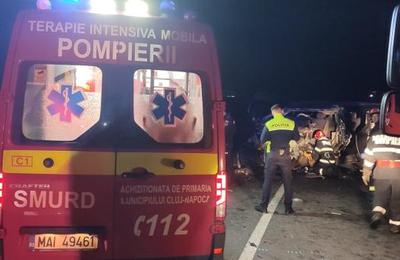 Accident grav, aseară, pe raza localității Șardu, din comuna Sânpaul