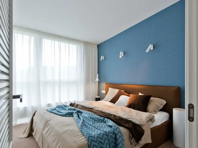 Inspiratie pentru dormitor decoruri moderne cu albastru