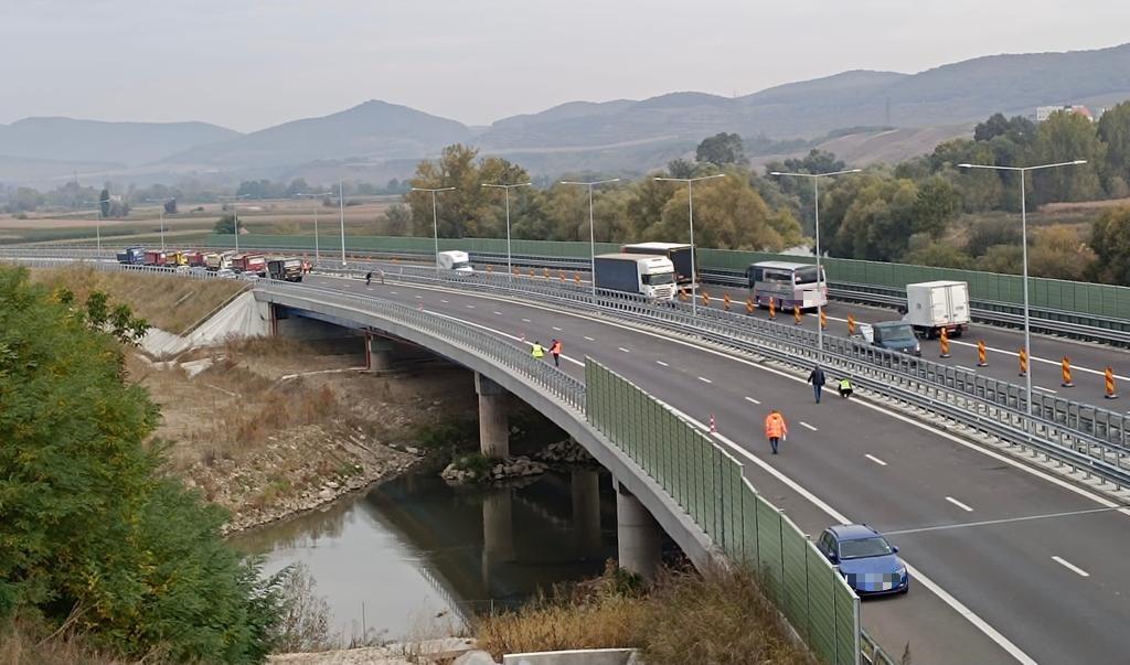 Se impun restricții de circulație pe Autostrada Sebeș- Turda, în perioada 23- 26 octombrie