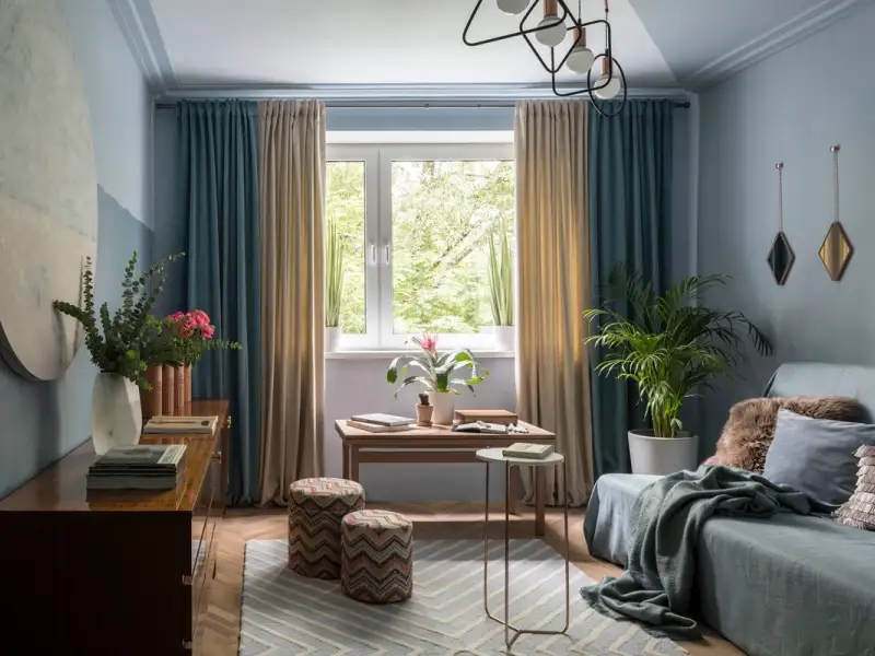 Amenajare functionala pentru 2 camere care inspira calm si buna dispozitie