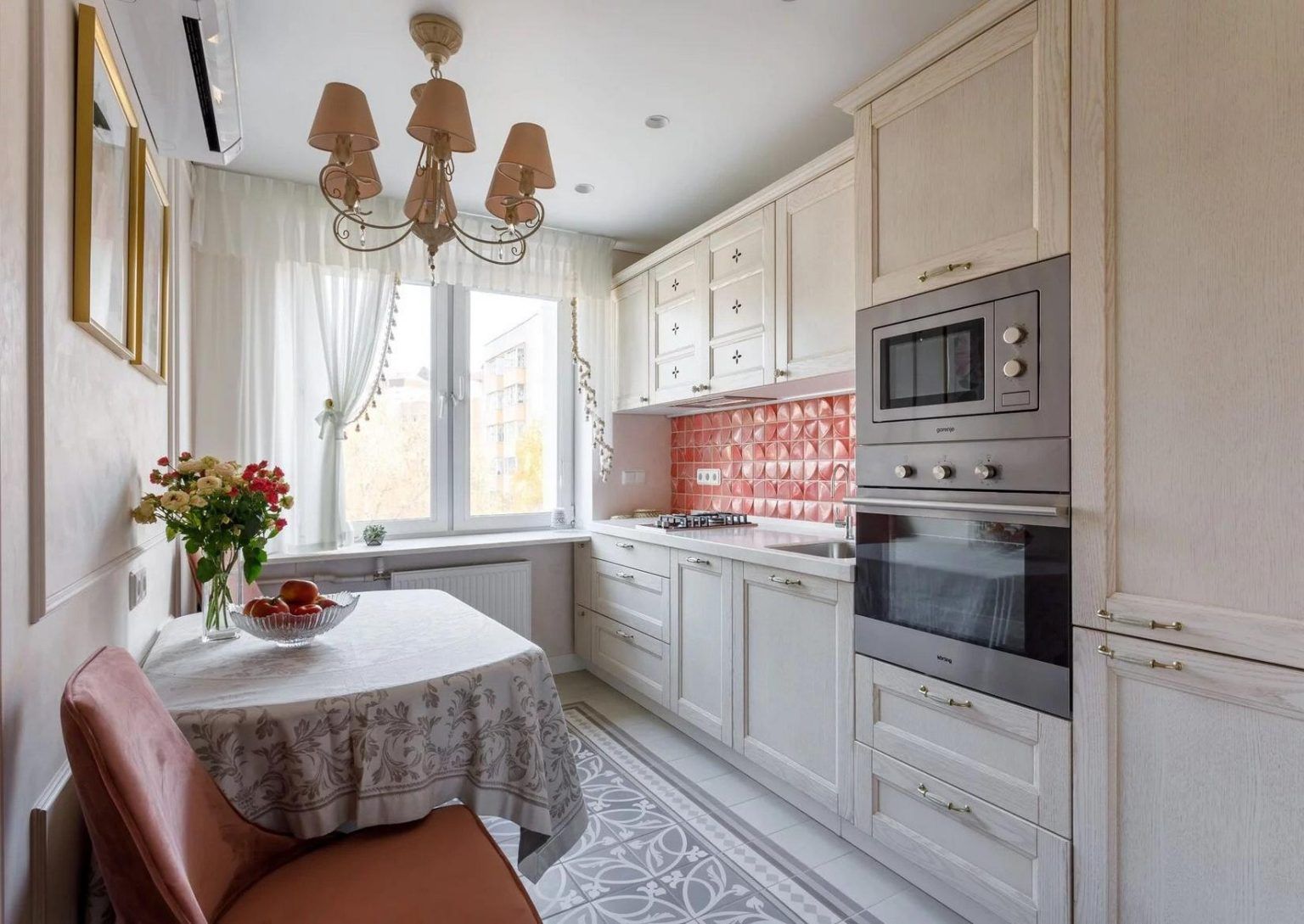 Amenajarea unui apartament de 34 mp in stil provensal