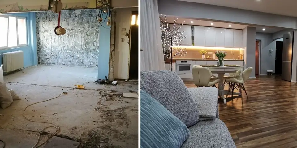 Creating a Modern Atmosphere in an Old Apartment