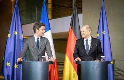 Suntem de acord să nu fim de acord: Noul premier francez Gabriel Attale şi cancelarul Olaf Scholz se contrazic în legătură cu acordul Mercosur