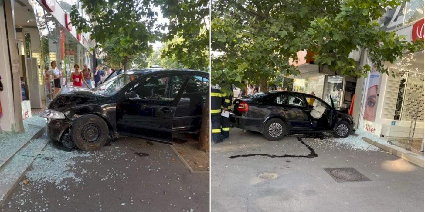 Accident în această dimineață în București, în zona Calea Dorobanților