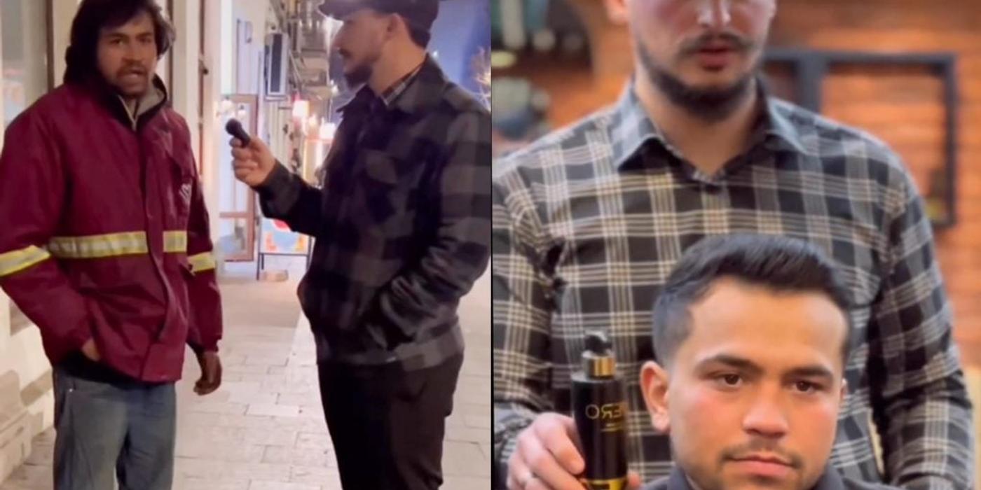 Povestea lui Virgil Boldor, frizerul care tunde gratis persoane fără adăpost: „Am umblat prin ghetouri după oamenii străzii, pentru că vreau să-i fac să zâmbească”