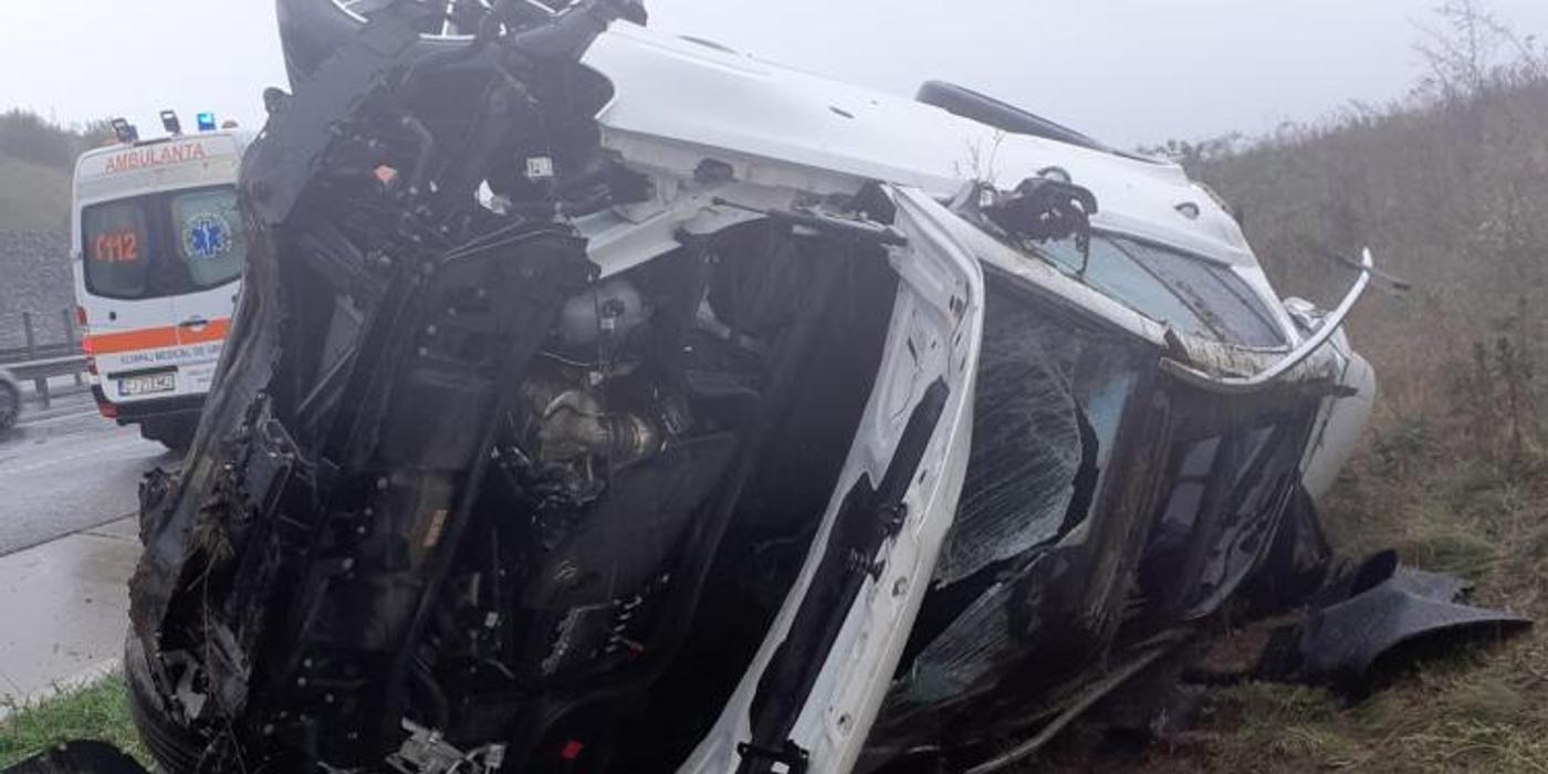 Accident rutier, ieri după-amiază, pe autostrada A3