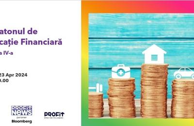 PROFIT NEWS TV Maratonul de Educaţie Financiară Ediţia a IV-a, cu jucători relevanţi în domeniu