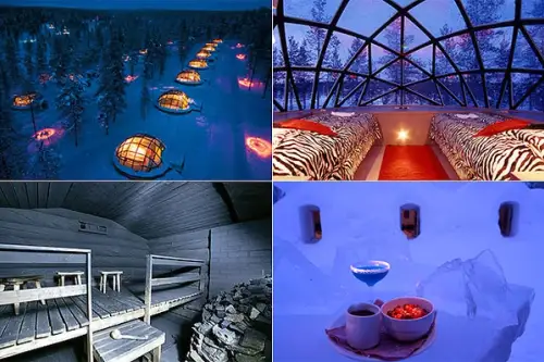 Hotelul Kakslauttanen și povestea designului său